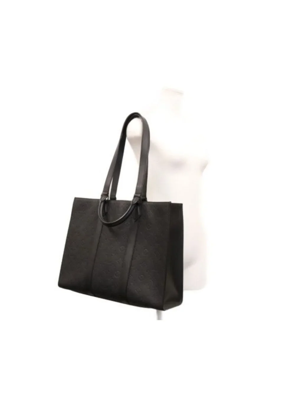 Louis Vuitton Monogram Taurillon Leather Sac Plat 2-Way